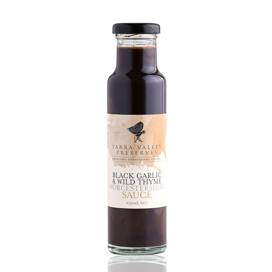 Black Garlic & Wild Thyme Worcestershire Sauce