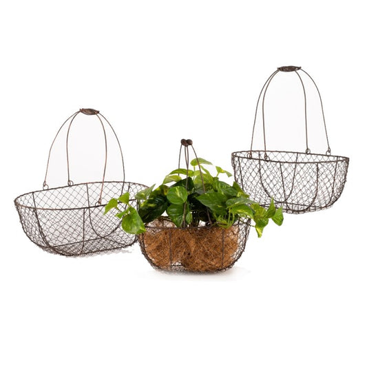 Basket Rounded Brown - Small
