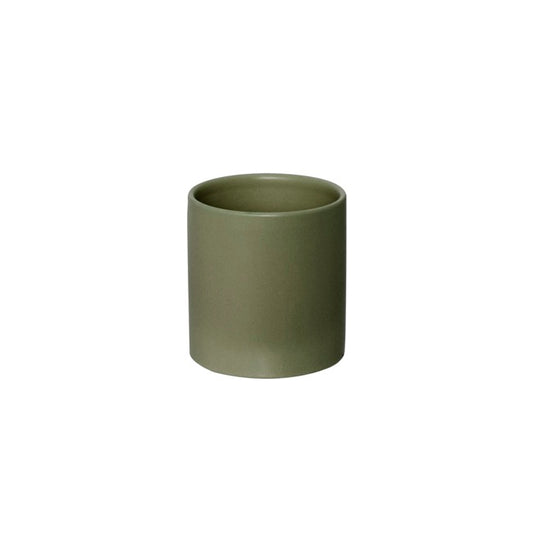 Cylinder Pot Satin Moss (8 X 7cm)