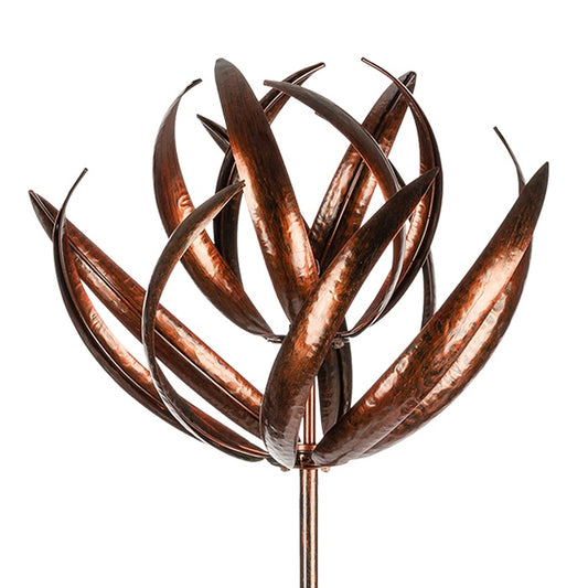 Wind Spinner Lotus - Bronze