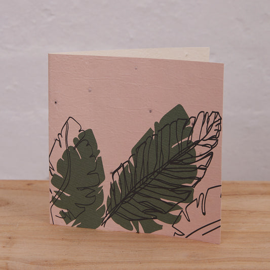 Plantable Card (Palms)
