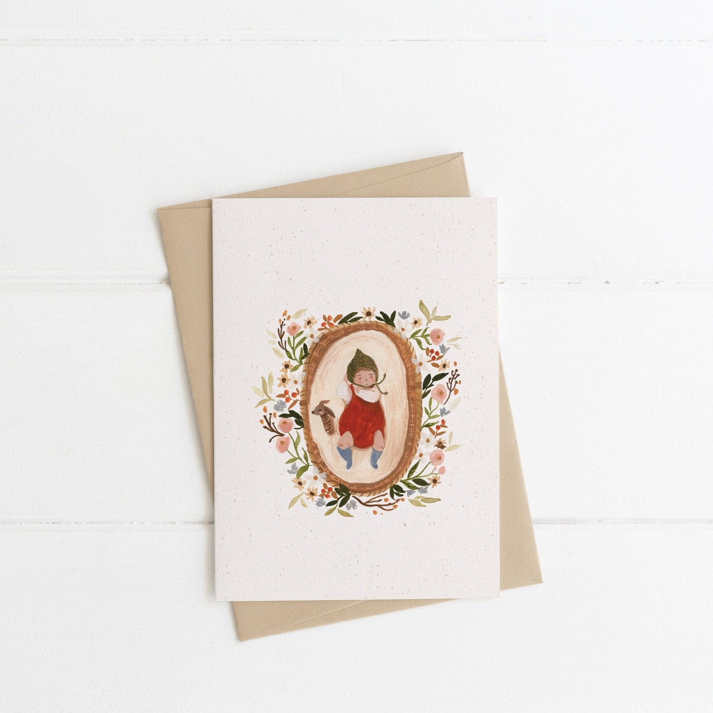 The Darling Fig - Bundle of Joy Greeting card