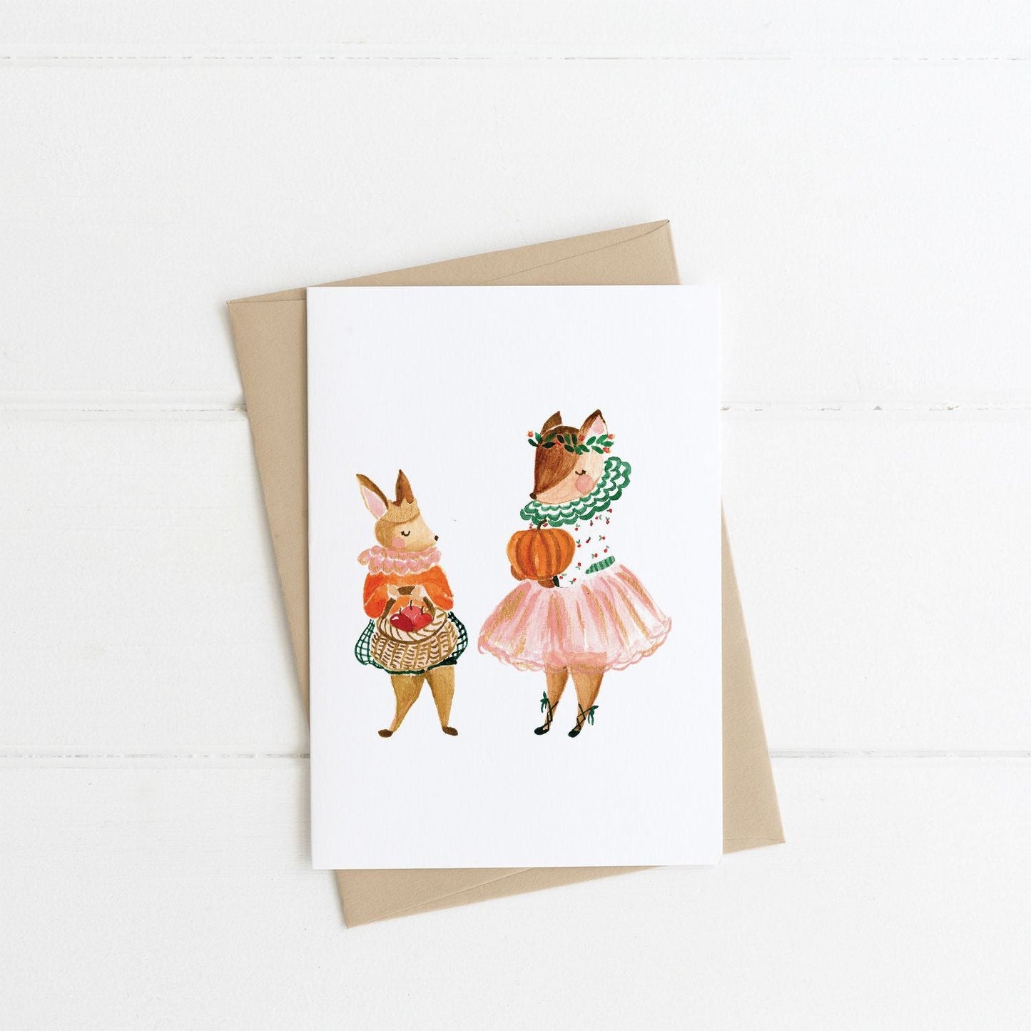 The Darling Fig - Sharing Harvest Greeting card