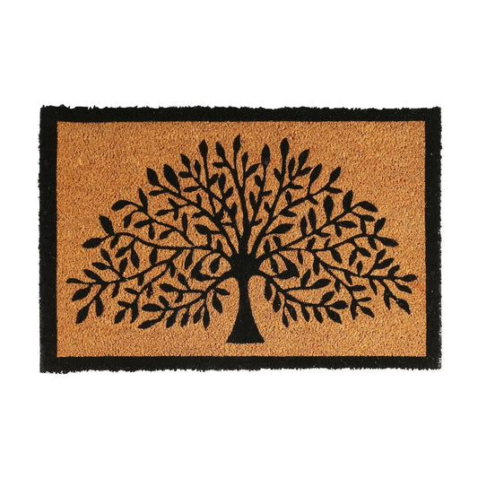 Tree of Life Coir Doormat